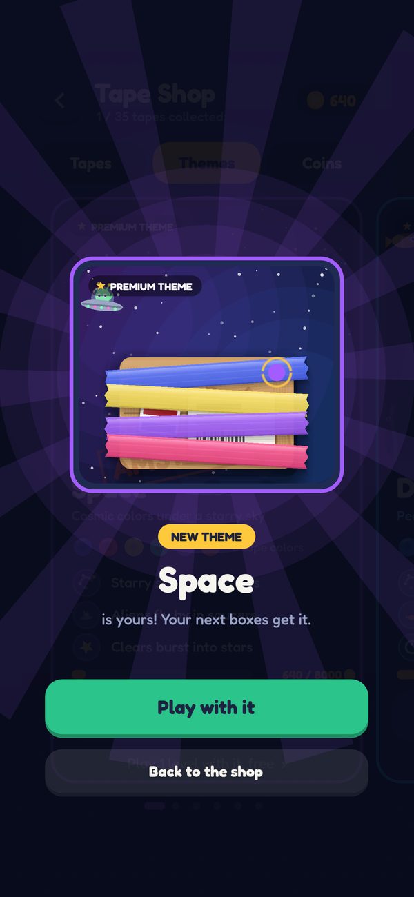 Unlocking the Space theme